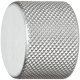 Graf Knob Aluminium Stainless Steel Effect D17x28mm