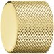 Graf Knob Aluminium Brushed Brass D17x28mm