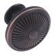 Crawford Knob Zinc Alloy Oil Rub Brz D35x30mm