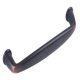 Kane Pull Handle Zinc Alloy Oil Rub Brz 128mm Fixing Centres