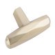 Steel.Vincent T Knob Zinc Alloy Gold Champ 64x37mm