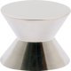 Egg Timer Knob Aluminium Polished Nickel D14x19mm