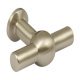 Gemini Pull Handle Zinc Alloy Brush Nickel 60x22x45mm