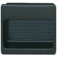 Aros Inset Handle Steel Matte Black 75x32mm