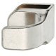 Glass Door Pull 4-5mm Push Fit Zinc Alloy/Plastic NP