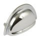 Henrietta Cup Handle Zinc Alloy PC 76mm Fixing Centres