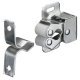 Twin Roller Catch Sprung Nyl/Steel Brn