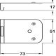 Accuride 1432 Extra Clip Connect Set NSS