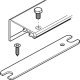Hawa Concepta Con Bracket/Wood Sgl 900mm Anodised