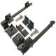 Accuride 1321 Pivot Sld DrRun Black 405mm