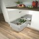 Ekko PO 400 Bin Hinged 1x34L Plastic Grey