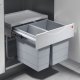 Hailo Tandem 500 Bin 18+12L Lt Grey