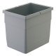 One2Four Bin 275x211x281mm 13.5L Aluminium Grey