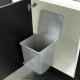 Swing Out Waste Bin 13L UH Plastic Grey