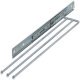 Towel Rail 3-Arm 480mm Steel Polished Chrome