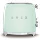 Smeg FAB TSF03PGUK Toaster 4 Slc P.Grn