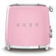 Smeg FAB TSF03PKUK Toaster 4 Slc Pnk