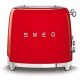 Smeg FAB TSF03RDUK Toaster 4 Slc Red