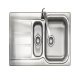 Rectangle Glendale GL9502 1.5B Sink Rev Stainless Steel