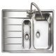 Rectangle Oakland OL9852L 1.5B Sink LHD Stainless Steel