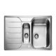Rectangle Michigan MG9502 1.5B Sink Rev Stainless Steel