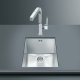 Smeg Quadra VSTQ40-2 1.0B Sink UH Stainless Steel