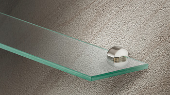 Gls Shelf Support 8-10mm Screw Zinc Alloy Stainless Steel - view 2