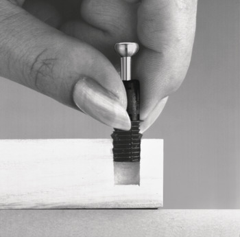 Minifix C100 Spread Bolt 8/34mm Zinc Alloy Black - view 3