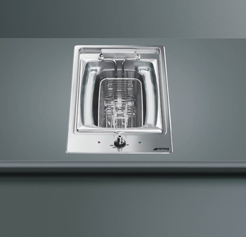 Smeg Cls Dom PGF30F Fryer Stainless Steel