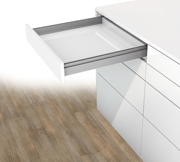 NPS Drawer Set w SC 40kg 63/450mm Silver