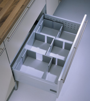 Cuisioflex Drawer Insert Set x3 Aluminium Grey/Gph - view 4