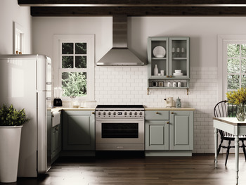 Smeg Por KPF9X Chm.Hood Stainless Steel - view 2