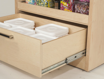 7957 BB Drawer Runner Full 160kg 813mm Steel Glv - view 4