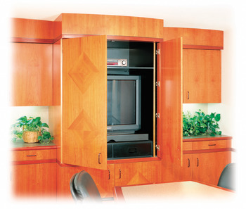 Pivot Sliding Door Runners for Cabinet Doors Accuride 1432 For vertical use Installed length 456 mm extension length 343 mm - view 3