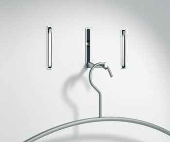 Folding Coat Hook 93x12.9mm Zinc Alloy PC - view 3