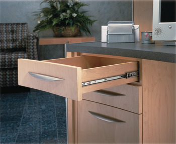 3732 BB Drawer Runner Full 40kg 600mm Bright Zinc Plated - view 2