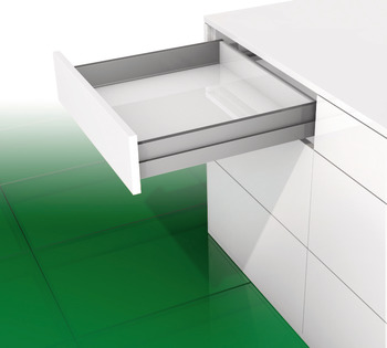 NPS Drawer Set w SC 40kg 90/450mm Silver - view 2