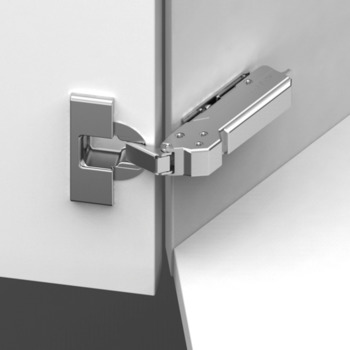 Concealed Cup Hinge 110° for 45° Angle Click on Arm Tiomos Screw fixing cup 45/9.5 with soft close - view 2