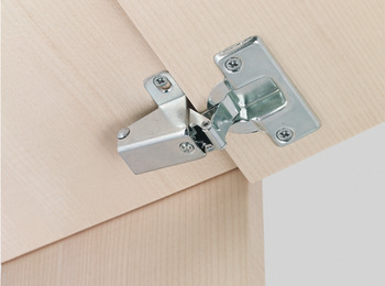 Swing Up 90D Hinge SF Cup Galvanised Steel - view 2