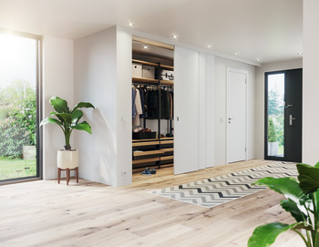Fitting Set Add-On System for Sliding Interior Doors Hawa-Telescopic 80/3 Top hung system For 3 doors - view 2