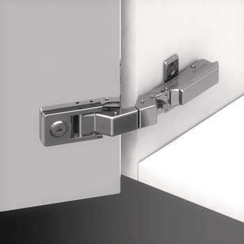 Concealed Hinge 125° for Glass/Mirror Doors Tiomos Mirro Glass thickness 3-8 mm Tipmatic - view 2