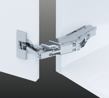 Concealed Cup Hinge and Plate 160° Soft Close Grass Tiomos With 1 part plate screw fixing