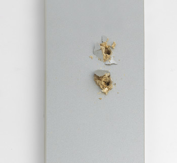 Cabinet Repair Plates for Mounting Hinge Plates with Pre-Mounted Euro Screws Bright zinc plated - view 2