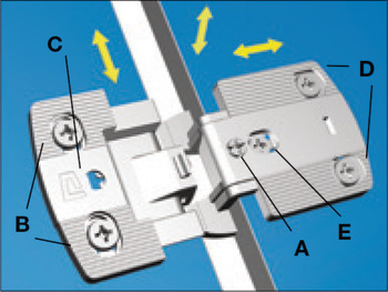 270/240D Hinge 5mm ExAxle 7.0mm 13/19 - view 4