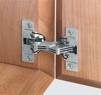 Mitred Hinge for 45° Mitred Applications Steel and zinc alloy Screw fixing - view 3