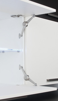 Duo Std Flap/Lid Stay 37mm Hospa Wht - view 3