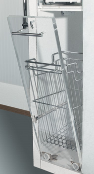 Flap-Ex Flap Hinge for Door Fronts Hinged at Base Particularly suitable for installation in cabinets with front flaps White plastic