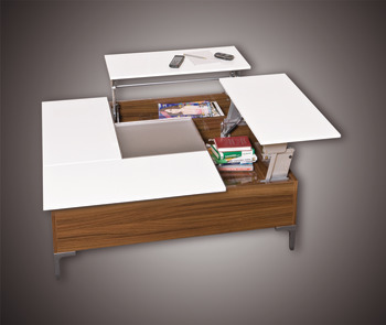 Tavoflex Swing Up Table Top Fit Aluminium Wht - view 4
