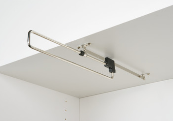 WithRobe Rail PO 4kg 410/381mm Fixing Centres NP - view 2