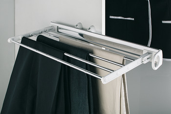 WithRobe PO Trouser/Tie Rack 505mm White - view 2